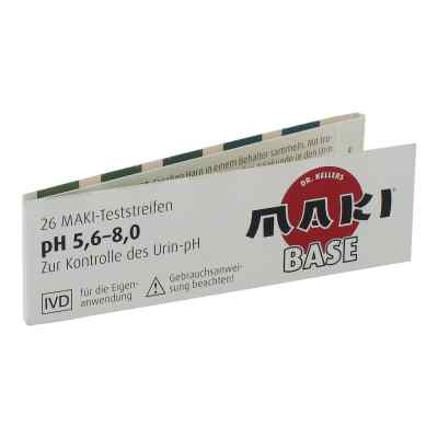 Maki Base nach Doktor keller Teststreifen 26 stk von MADENA GmbH & Co.KG PZN 04745240