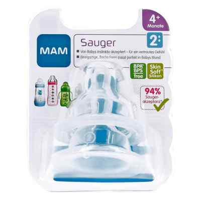 Mam Sauger Größe 2 2 stk von MAM Babyartikel GmbH PZN 05485309