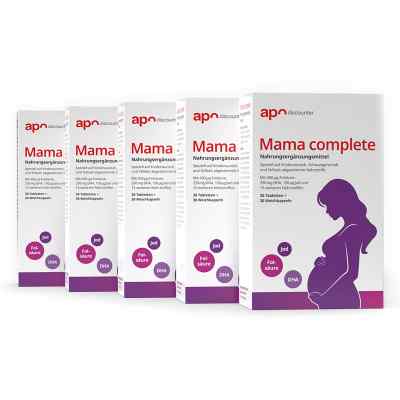 Mama complete Schwangerschafts-Vitamine von apodiscounter 5x1 Pck von apo.com Group GmbH PZN 08103027