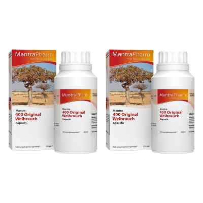 Mantra 400 Original Weihrauch Kapseln 2x200 stk von MantraPharm OHG PZN 08105213
