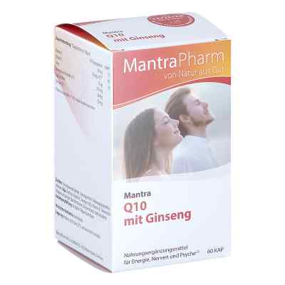 Mantra Q10 Mit Ginseng Kapseln 60 stk von MantraPharm OHG PZN 17918417