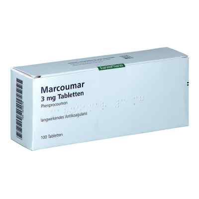 Marcoumar 3mg 100 stk von EurimPharm Arzneimittel GmbH PZN 09726170