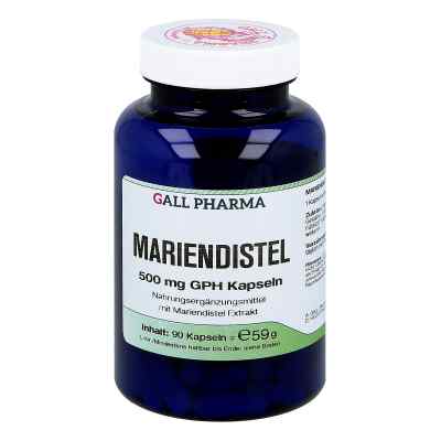 Mariendistel 500 mg Gph Kapseln 90 stk von GALL-PHARMA GmbH PZN 05530292