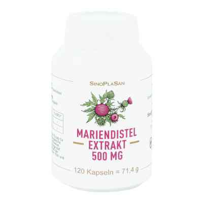 Mariendistel Extrakt 500 mg Mono Kapseln 120 stk von SinoPlaSan GmbH PZN 16801067