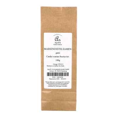Mariendistelsamen ganz 100 g von ApoFit Arzneimittelvertrieb GmbH PZN 14031636