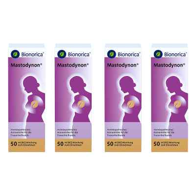 Mastodynon Mischung 4x50 ml von Bionorica SE PZN 08106331