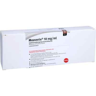 Meaverin 1% 10 mg/ml iniecto lsg.500 mg/50 ml Dsfl. 5X50 ml von PUREN Pharma GmbH & Co. KG PZN 11101425