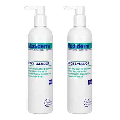 Mediderm Dusch-Emulsion 2x250 g von Spreewälder Arzneimittel GmbH PZN 08103283