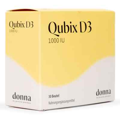 Medis Qubix Vitamin D3 1000 IU Pulver 30 stk von Medis farmacevtska druzba d.o.o. PZN 19557981