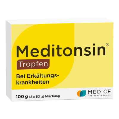 Meditonsin Tropfen bei ersten Anzeichen einer Erkältung 2X50 g von MEDICE Arzneimittel Pütter GmbH&Co.KG PZN 10192733