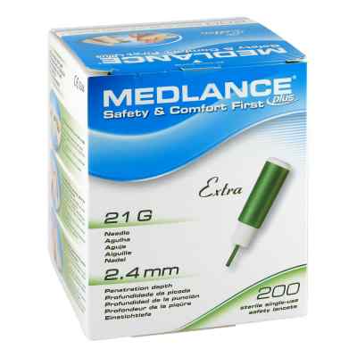 Medlance Plus Extra Sicherheitslanzetten 21 G 200 stk von Mediq Deutschland GmbH PZN 01131537