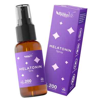 Melatonin 1 Mg Spray Ohne Alkohol 30 ml von BjökoVit PZN 18405861