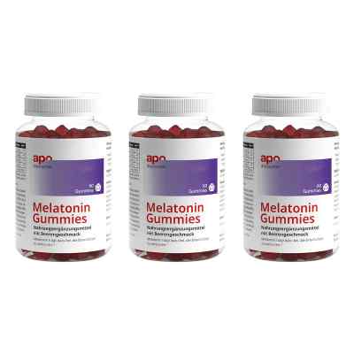 Melatonin Gummies von apodiscounter 3x60 stk von IVC Pragen GmbH PZN 08102757