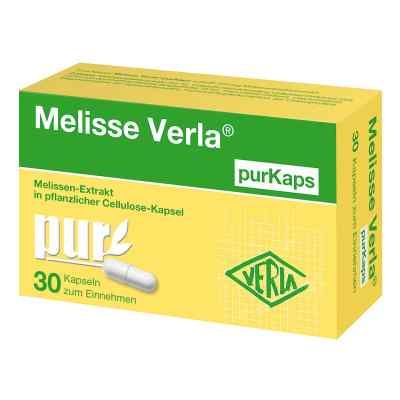 Melisse Verla Purkaps 30 stk von Verla-Pharm Arzneimittel GmbH & Co. KG PZN 19149118