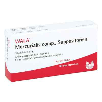 Mercurialis compositus Suppositorien 10X2 g von WALA Heilmittel GmbH PZN 01880687