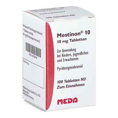 Mestinon 10 mg Tabletten 100 stk von Viatris Healthcare GmbH PZN 03756744
