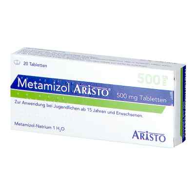 Metamizol Aristo 500 mg Tabletten 20 stk von Aristo Pharma GmbH PZN 12527008