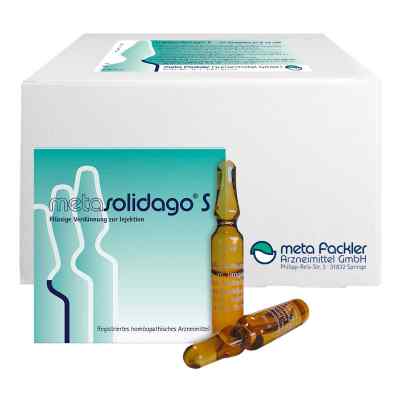 Metasolidago S Injektionslösung 100X2 ml von meta Fackler Arzneimittel GmbH PZN 04654224