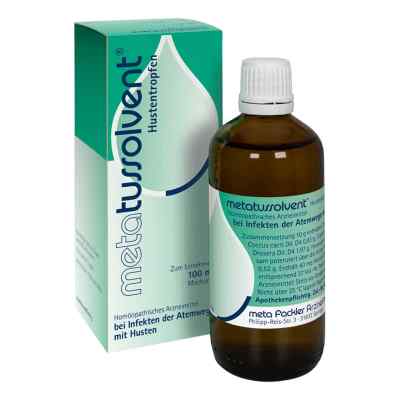 Metatussolvent Hustentropfen 100 ml von meta Fackler Arzneimittel GmbH PZN 14446478