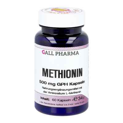 Methionin 500 mg Gph Kapseln