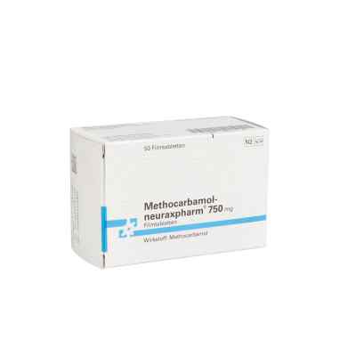 Methocarbamol neuraxpharm 750 mg Filmtabletten 50 stk von neuraxpharm Arzneimittel GmbH PZN 12872716