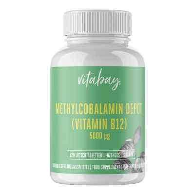 Methylcobalamin Vitamine B12 Depot 5000 mg vegan Lut. 120 stk von Vitabay CV PZN 18238096