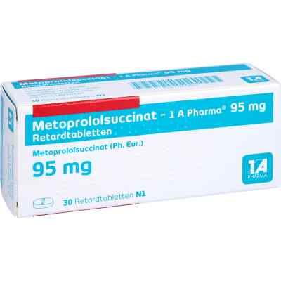Metoprololsuccinat-1a Phar.95 Retardtabletten 30 stk von 1 A Pharma GmbH PZN 00229820