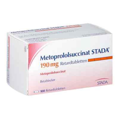 Metoprololsuccinat STADA 190mg 100 stk von STADAPHARM GmbH PZN 05127194
