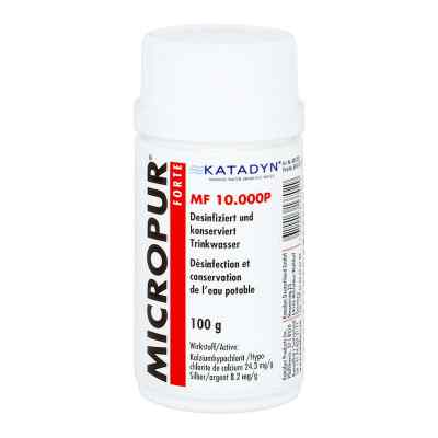 Micropur forte Mf 10000p Pulver 100 g von Katadyn Deutschland GmbH PZN 04236082