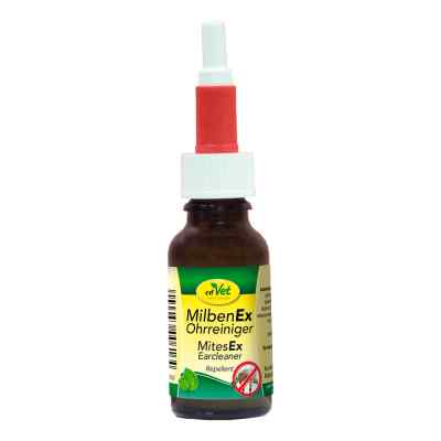 Milbenex Ohrreiniger veterinär 20 ml von cdVet Naturprodukte GmbH PZN 04337067