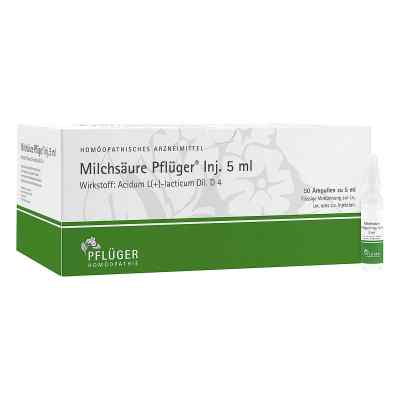Milchsäure Pflüger Injektionslösung 5 ml 50 stk von Homöopathisches Laboratorium Alexander Pflüger Gmb PZN 01222412