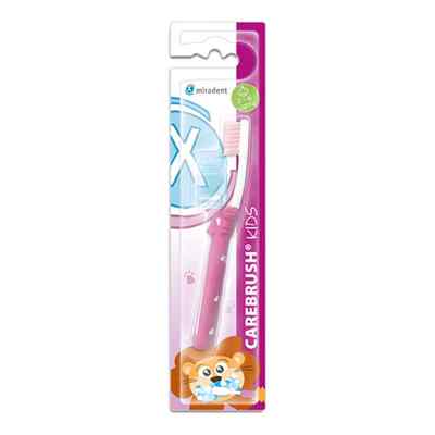 Miradent Carebrush Kids Zahnbürste 2-6 Jahre Pink 1 stk von Hager Pharma GmbH PZN 19108504