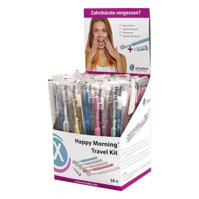 Miradent Happy Morning Travel Kit inkl.Zahnpasta 50 stk von Hager Pharma GmbH PZN 13512807