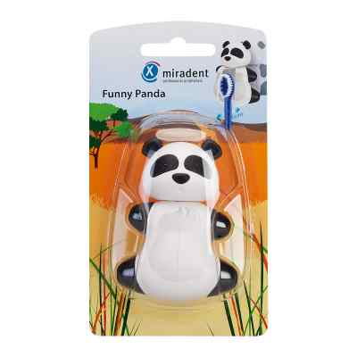 Miradent Zahnbürstenhalter Funny Snapper Panda 1 stk von Hager Pharma GmbH PZN 11675646