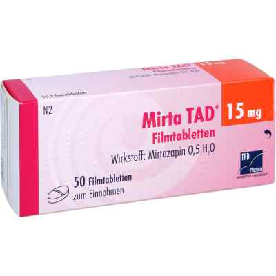Mirta TAD 15mg 50 stk von TAD Pharma GmbH PZN 03446825