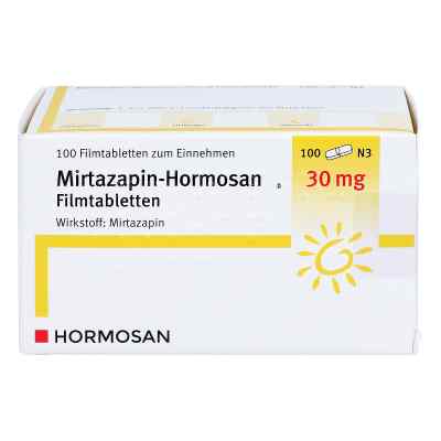 Mirtazapin-Hormosan 30mg 100 stk von HORMOSAN Pharma GmbH PZN 04232262