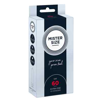 Mister Size 60 Kondome 10 stk von IMP GmbH International Medical P PZN 14376068