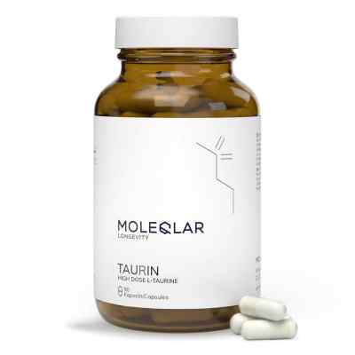 Moleqlar Taurin High Dose L-Taurine Kapseln 90 stk von MoleQlar GmbH PZN 19791004