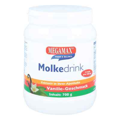 Molke Drink Megamax Vanille Pulver 700 g von Megamax B.V. PZN 08692256
