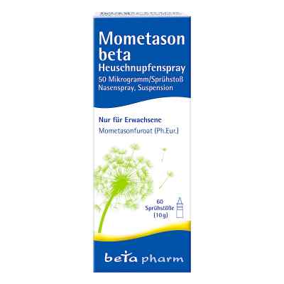 Mometason beta Heuschnupfenspray 50[my]g/sp.60 Spitze 10 g von betapharm Arzneimittel GmbH PZN 14374112