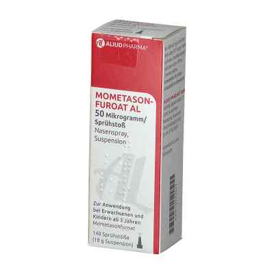 Mometasonfuroat AL 50 Mikrogramm/Sprühstoß 18 g von ALIUD Pharma GmbH PZN 10744977