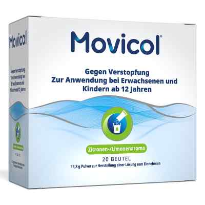 MOVICOL Zitrone/Limone 20 stk von Norgine GmbH PZN 07548876
