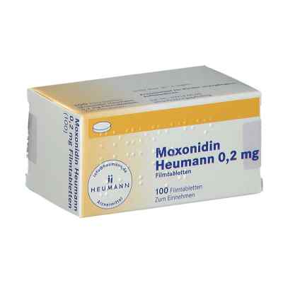 Moxonidin Heumann 0,2 mg Filmtabletten 100 stk von HEUMANN PHARMA GmbH & Co. Generica KG PZN 00238523