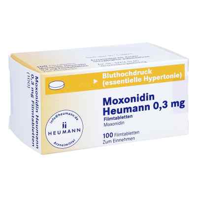 Moxonidin Heumann 0,3 mg Filmtabletten 100 stk von HEUMANN PHARMA GmbH & Co. Generica KG PZN 00239155