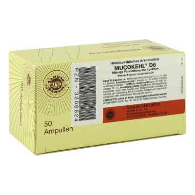 Mucokehl Ampullen D6 50X1 ml von SANUM-KEHLBECK GmbH & Co. KG PZN 03206624