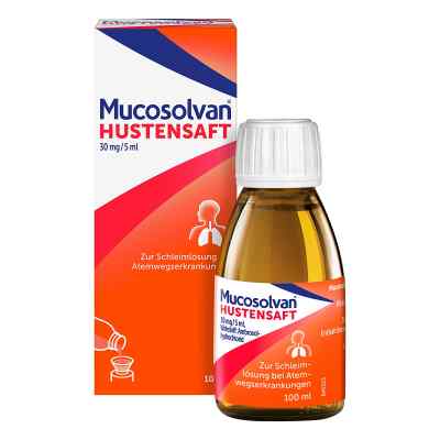 Mucosolvan Hustensaft, Hustenlöser mit Ambroxol 100 ml von A. Nattermann & Cie GmbH PZN 00743422