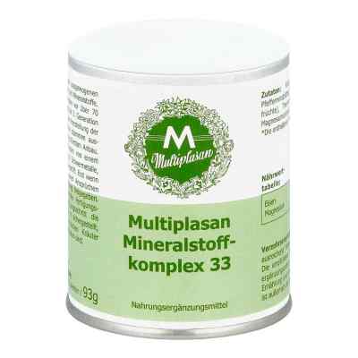 Multiplasan Mineralstoffkomplex 33 Tabletten 350 stk von Plantatrakt GmbH PZN 04155490