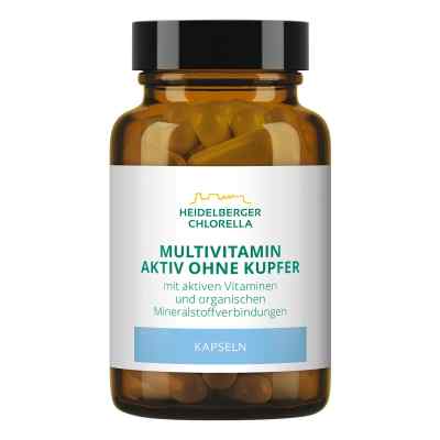 Multivitamin Aktiv ohne Kupfer Kapseln 60 stk von Heidelberger Chlorella GmbH PZN 12742758