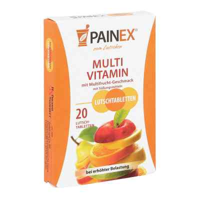 Multivitamin Lutschtabletten Painex 20 stk von Hofmann & Sommer GmbH & Co. KG PZN 10001584
