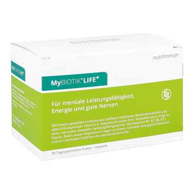Mybiotik Life+ Kombipackung 30x1,5 g Plv.+60 Kapsel (n) 1 stk von nutrimmun GmbH PZN 16537481